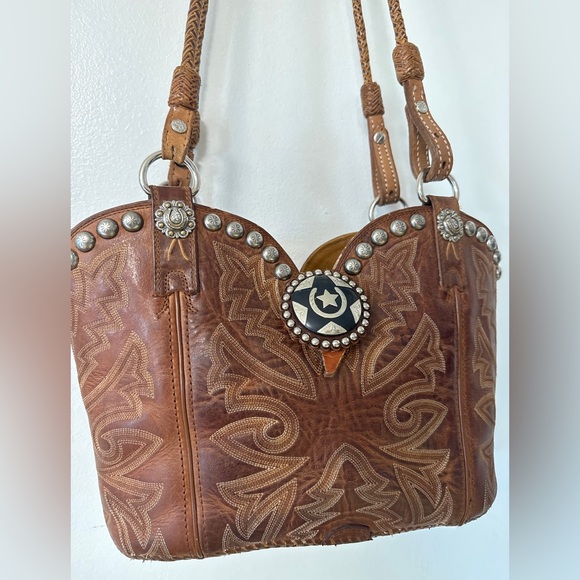 Handcrafted Boot Upper Bag - Picture 3 of 4